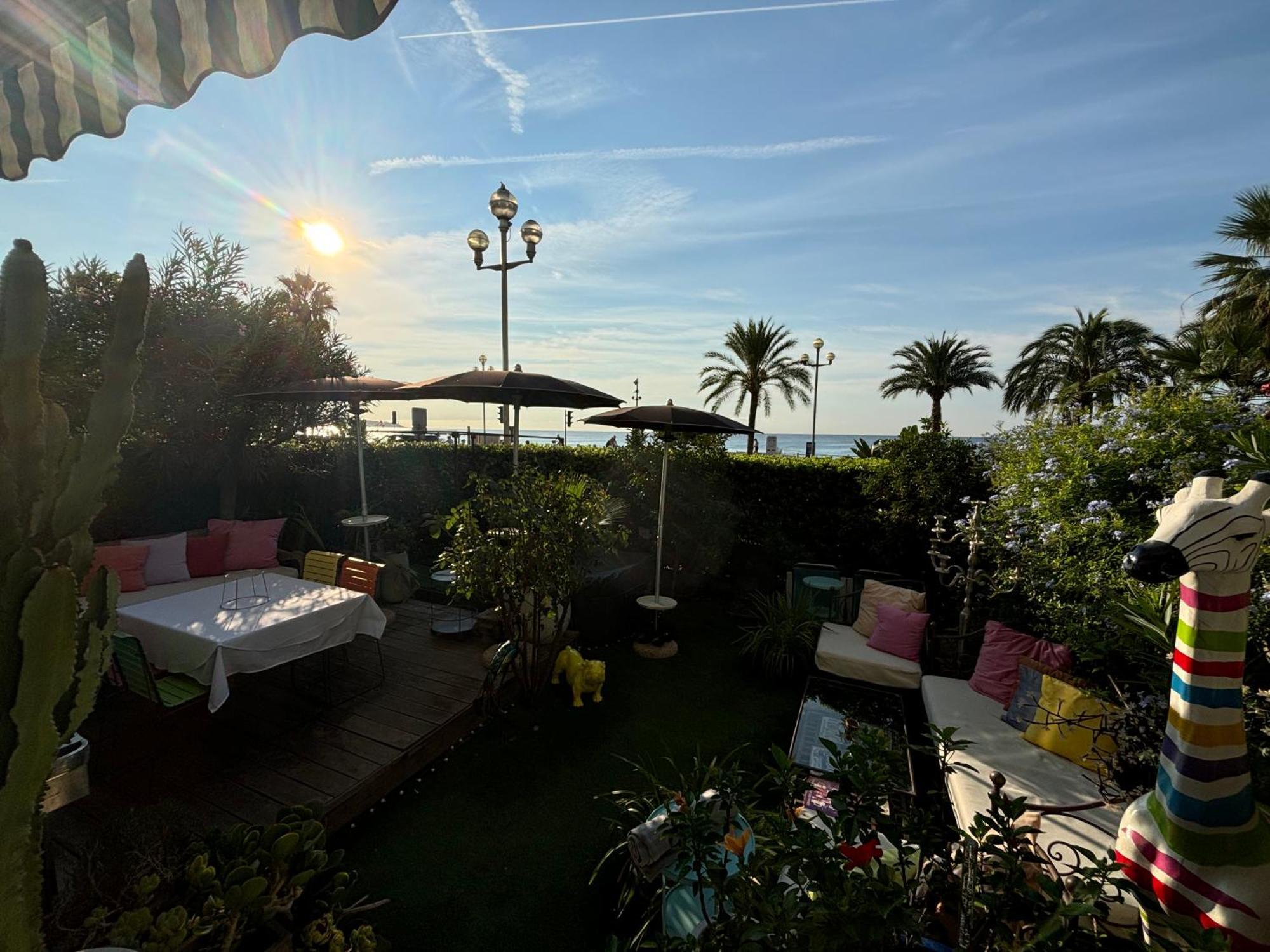 Apartment Promenade Des Center Sea And Front Design Flat With Private Garden