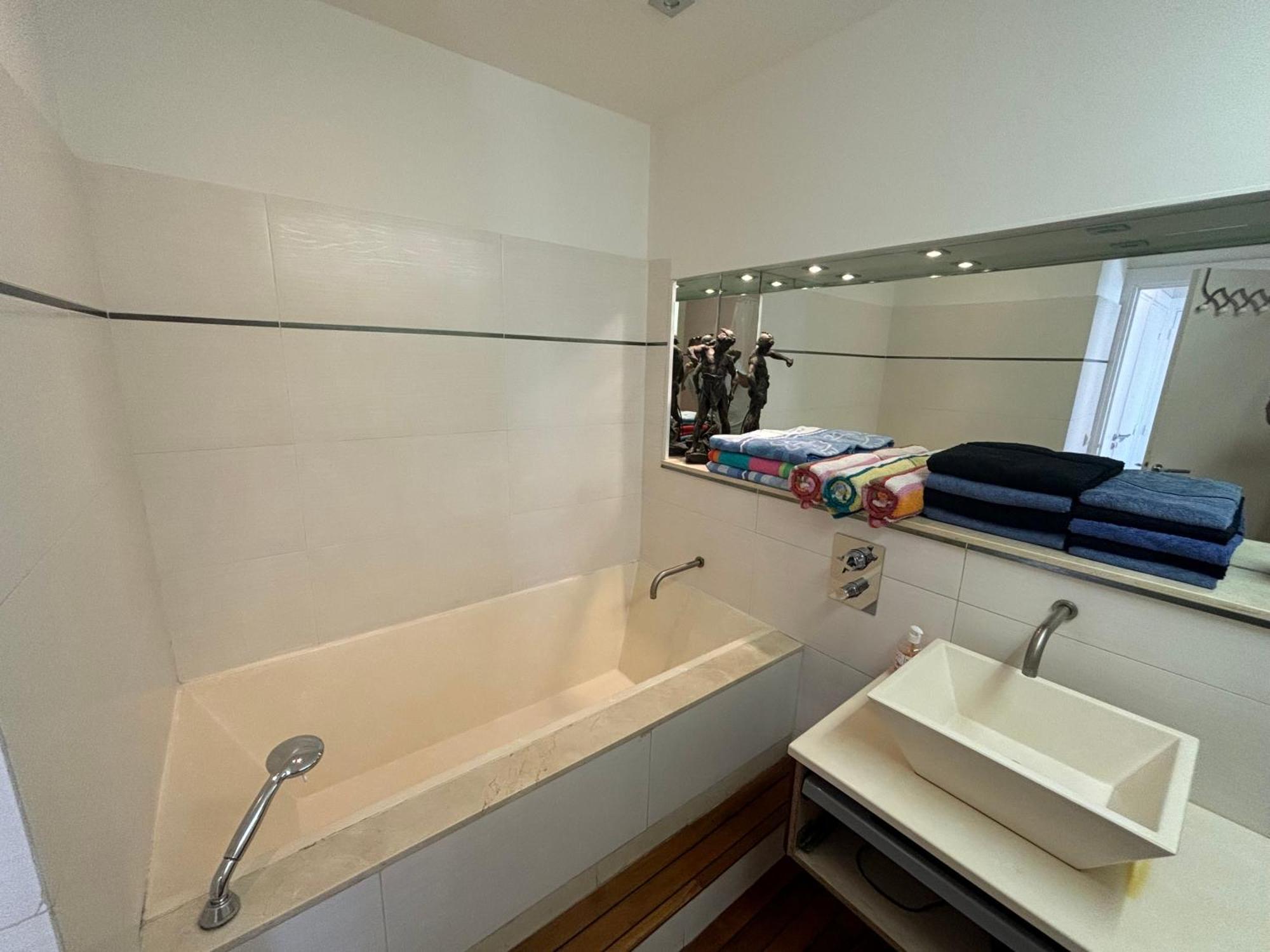 Apartment Promenade Des Center Sea And Front Design Flat With Private Garden *